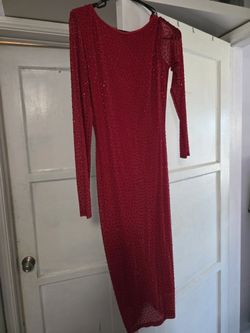 Red Bling Dress