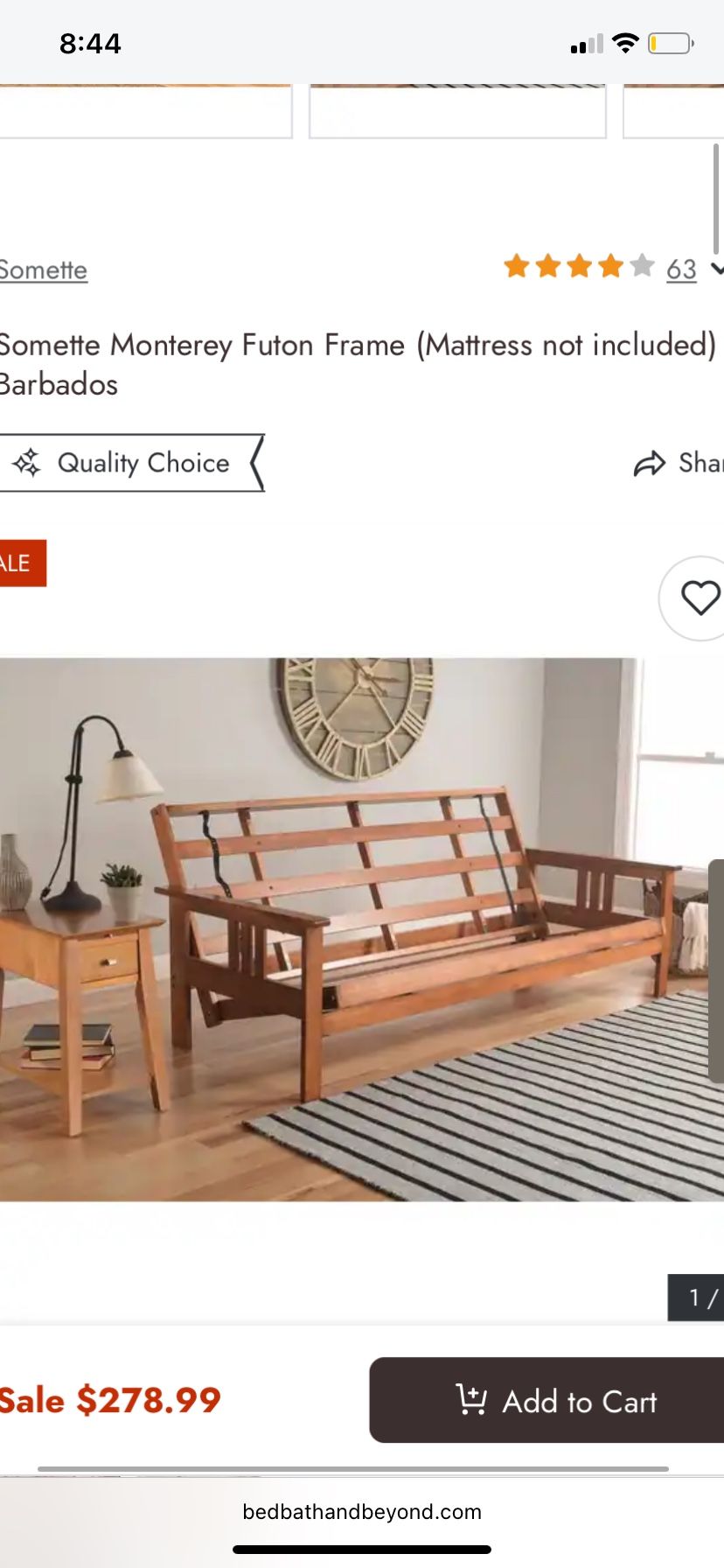 Futon Stand  