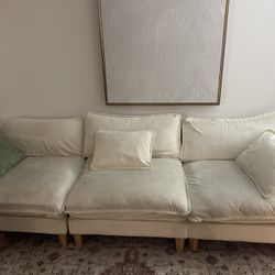 Cream Modular Couch 