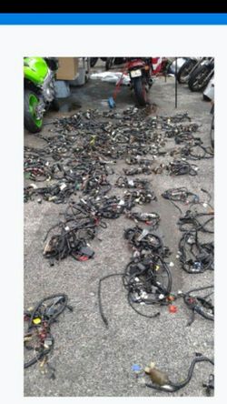 Motorcycle electrical harness