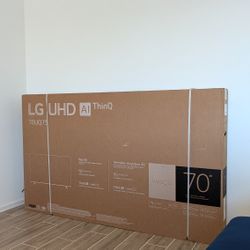 LG UHD AI  Thin Q 70UQ75 BRAND NEW