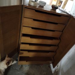 Vintage Wooden Dresser