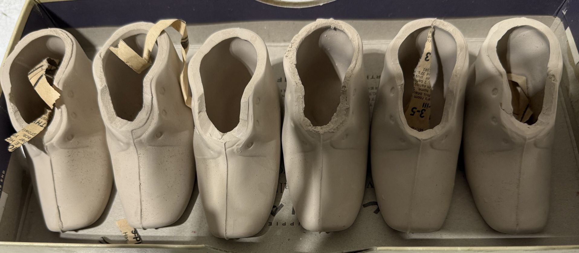 Greenware Baby Shoes