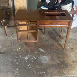 Wood Sewing Desk 