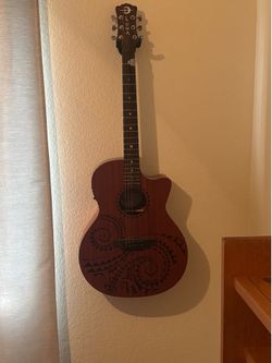 Luna six string electric acoustic