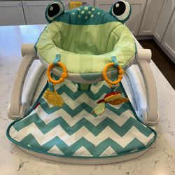 Baby Fisher Price Sit-Me-Up Floor Seat - Frog
