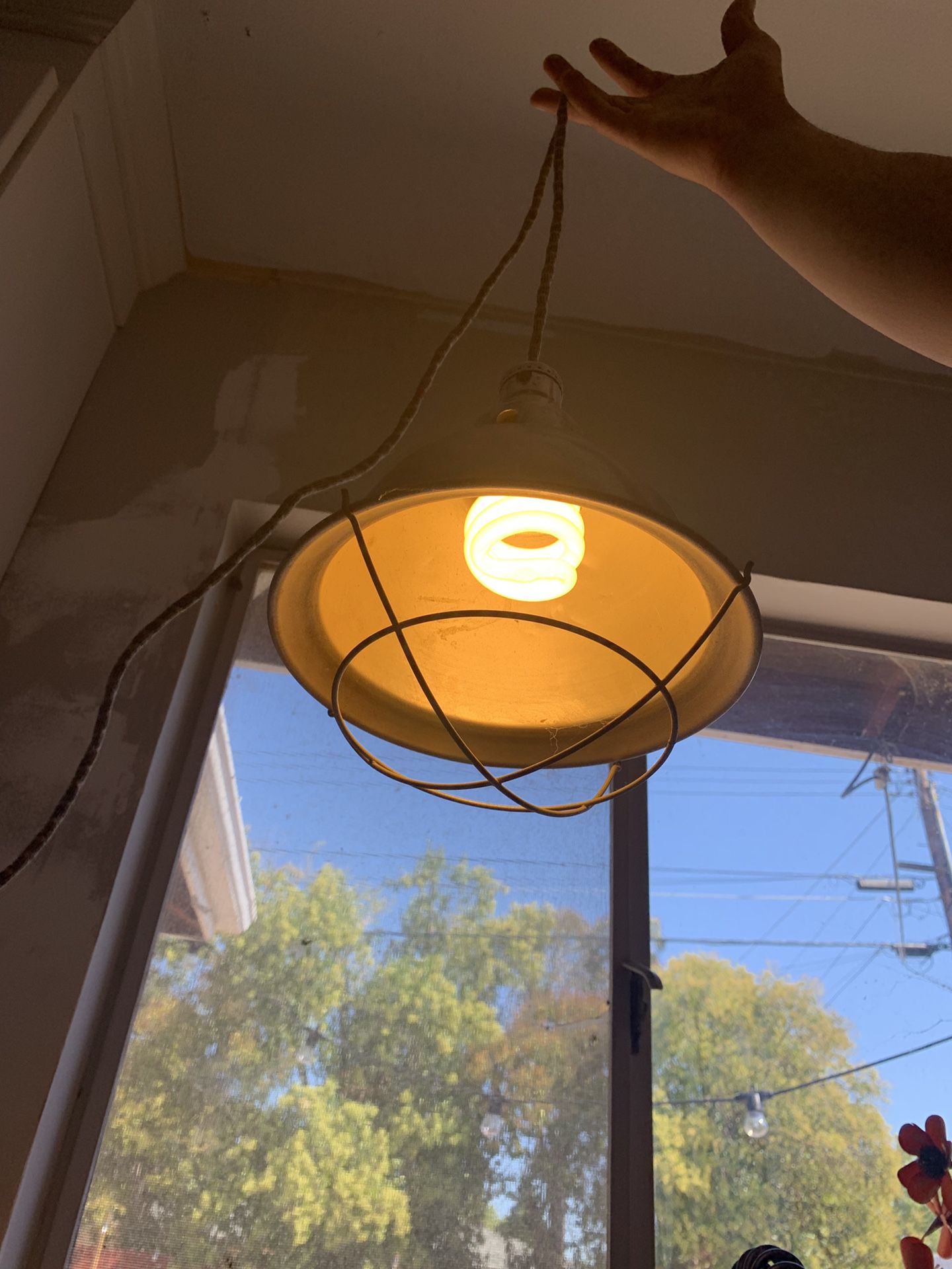 Hanging Rustic Lamp