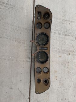 1970-81 Chevy Camaro Cluster And Bezel
