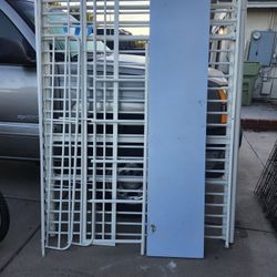 White Metal Loft Bed