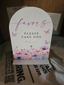Favor sign