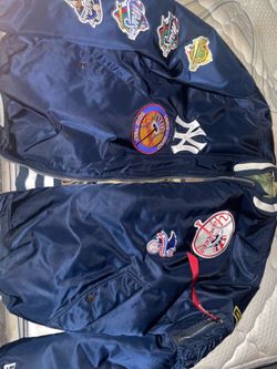 Camo New Era x Alpha Industries Reversib New York Yankees Full-Zip Bomber Jacket
