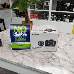 Canon M50 MarkII Open Box Never Used Kit With Lens >>> Read Description Below