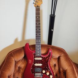 Fender Partscaster Mexican Neck w/ Various High Quality Pickups Electric Guitar 1990s - Red