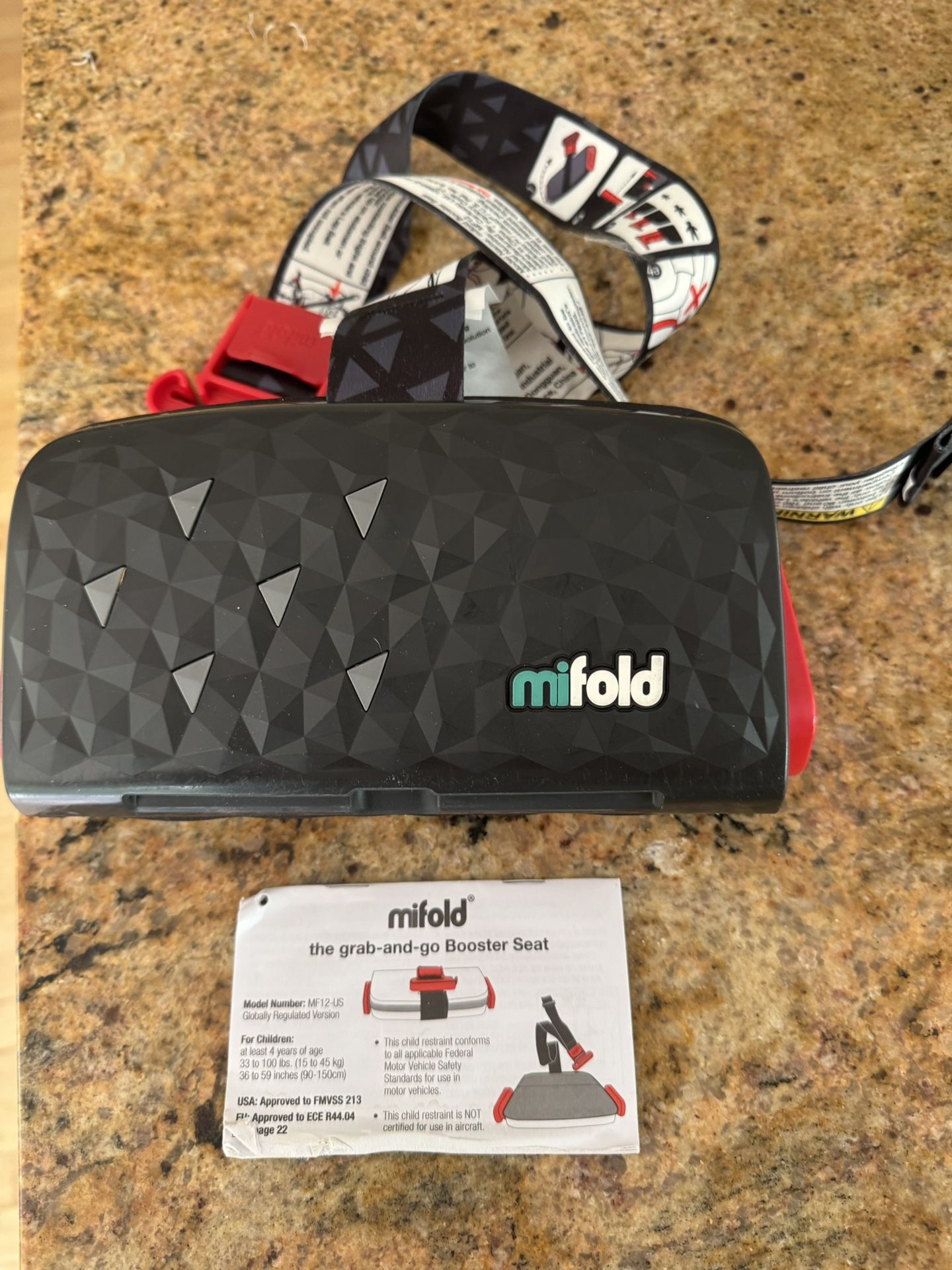 Mifold Portable Booster Seat