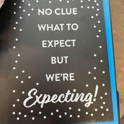 No Clue What To Expect  But We’re Expecting! sign