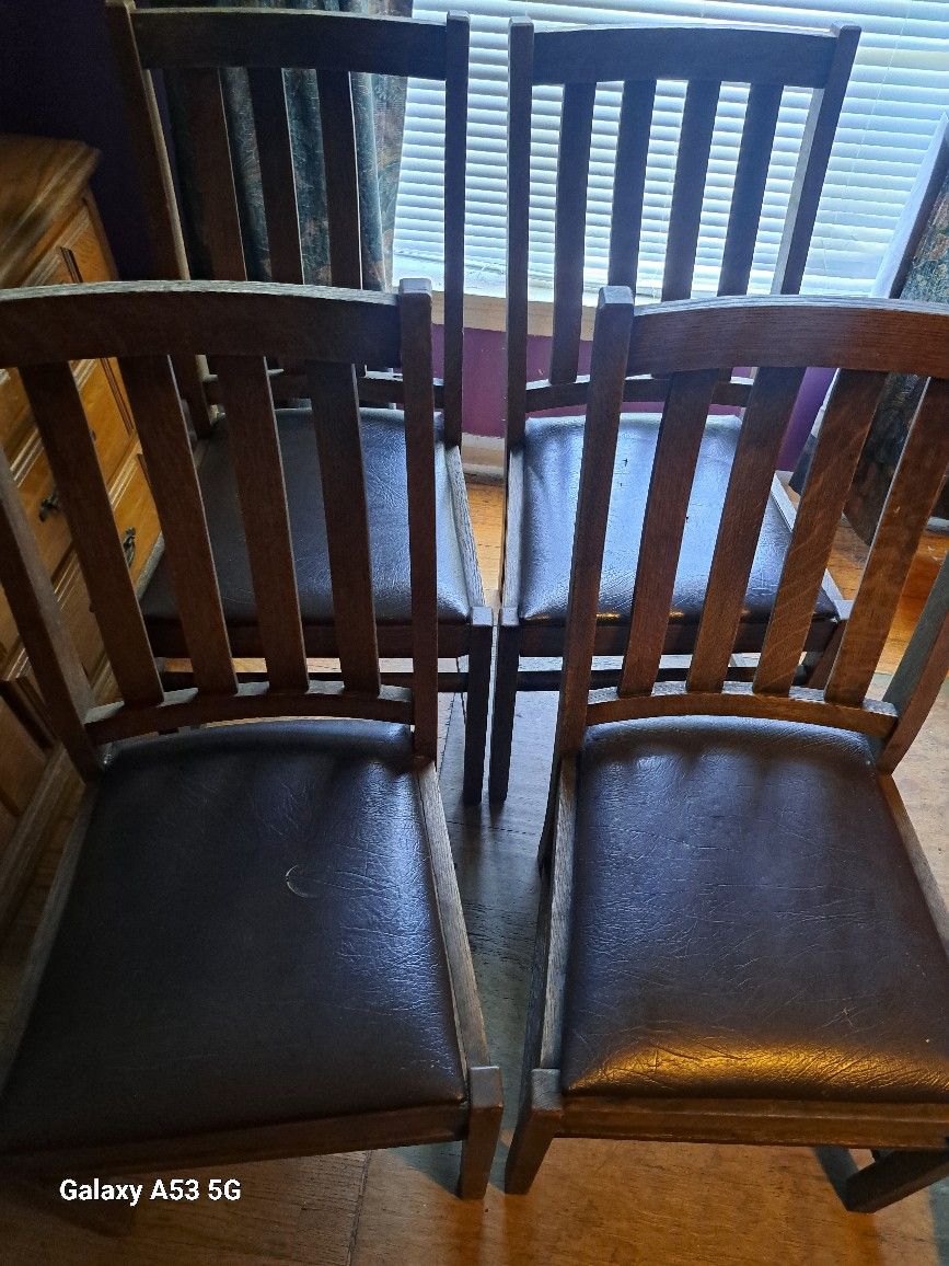 4 Wooden Chairs for Sale in San Antonio, TX OfferUp