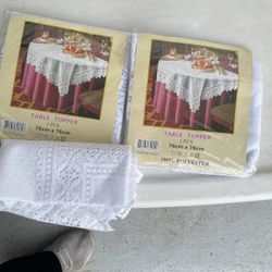 3 Table Toppers