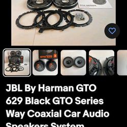 1 Set-JBL GTO629 Premium 6.5-Inch Co-Axial Speaker 

