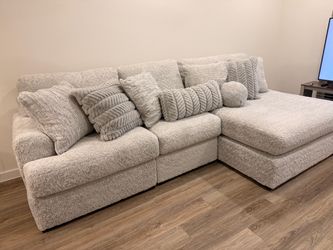 Cuddle Couch (3 pieces with pillows)