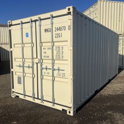 20 FOOT 1-TRIP SHIPPING CONTAINER