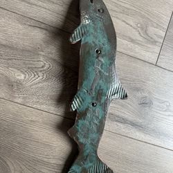 Ceramic Wall Art Salmon