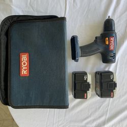 Compact drill With 2 Batteries 