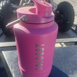Pink coldest Water Jug - 1 Gallon