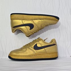 Nike Air Force 1 Low Premium CB34 Barkley Pack 2007 Gold Navy Men’s Size 10 Rare
