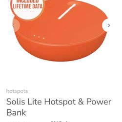 Solis Lite Hospot & Power Bank 
