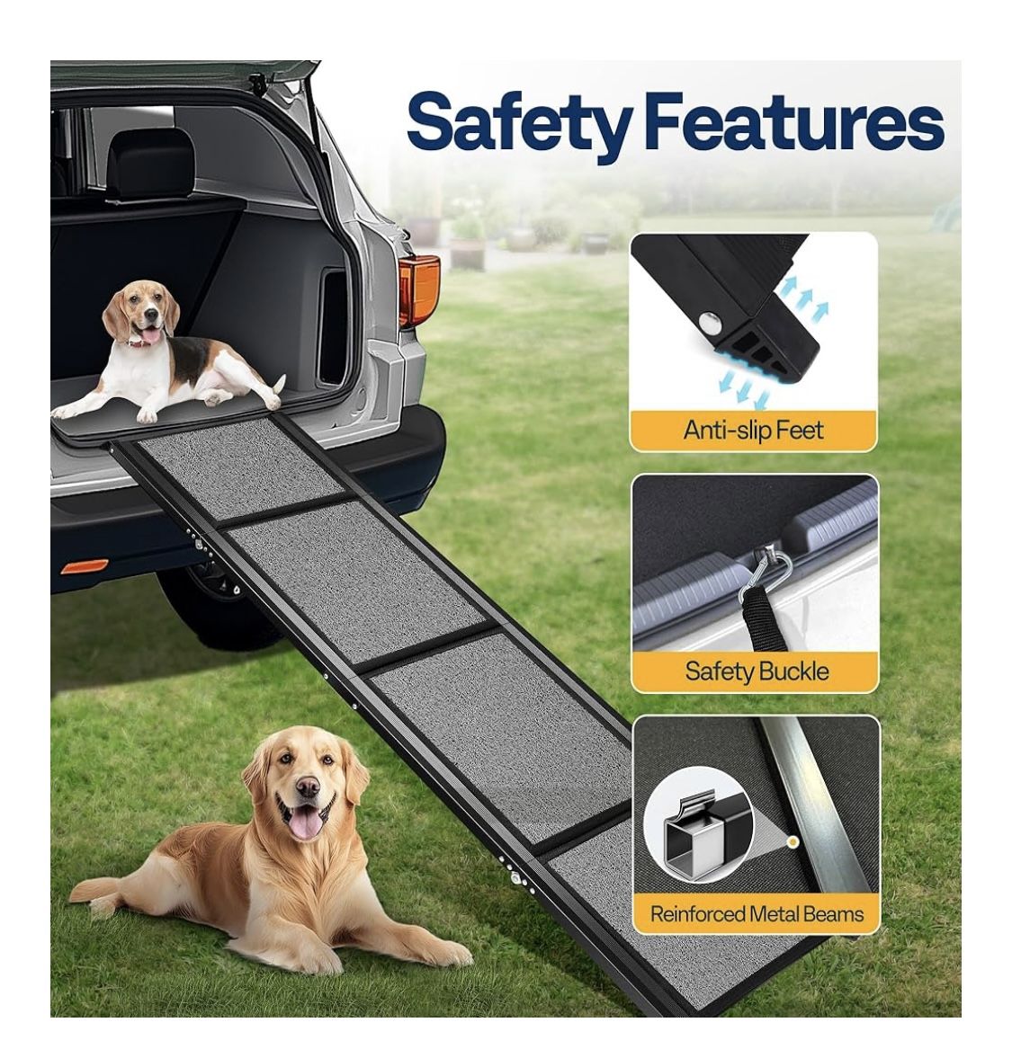 Dog Ramp Folding 17” Wide X “61” Long