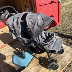 Baby joy Double Stroller 