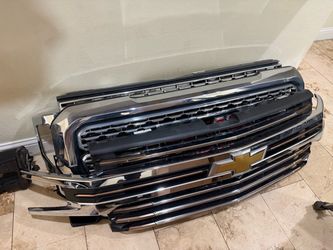 2019-2022 chevrolet silverado high country grille