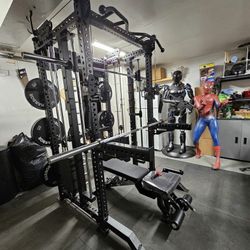 New Bundle Deal: HH80 V2 Functional Trainer & Smith Machine Combo |  260lb bumpers | Adjustable Bench | Olympic Barbell & Collars | FREE DELIVERY 🚚 