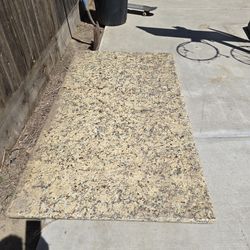 Granite island countertop