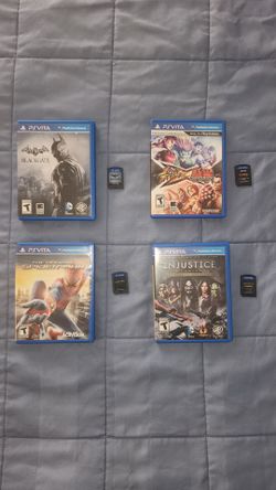 PSVITA OLED WITH GAMES INCLUDED * NOT SEPARATING NOT TRADING FIRM *