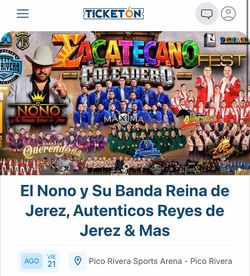Pico Rivera Sports Arena Zacatecano coleadero august 21