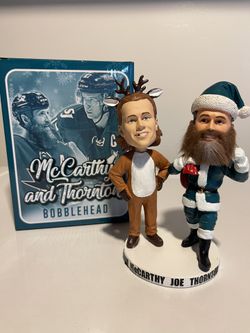 Joe Thornton and Ryan McCarthy San Jose Sharks Bobblehead