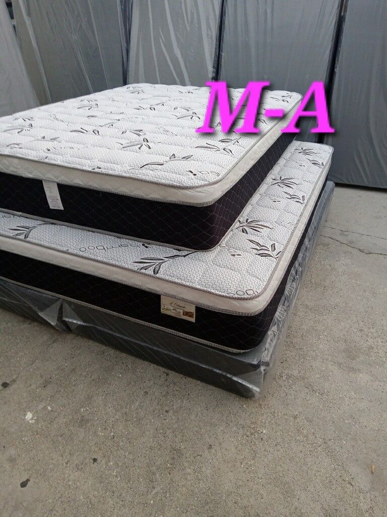 Queen Size Mattress Pillow Top 12