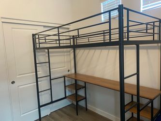 Loft twin bed like new