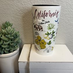 Starbucks California The Golden State Ceramic Tumbler 