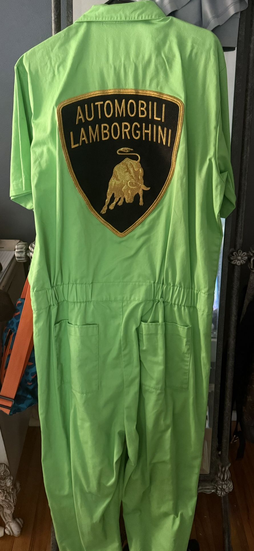 Supreme Lamborghini Lime Green Coveralls for Sale in Westbury, NY
