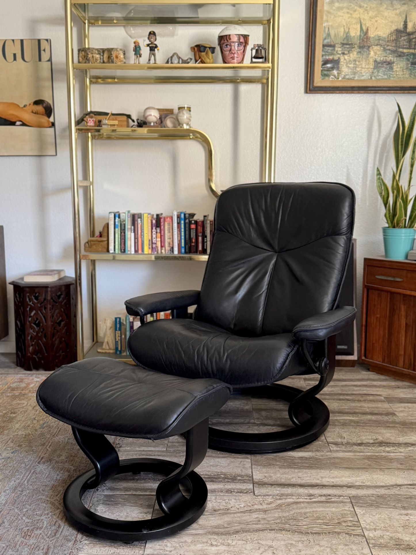 Ekornes Stressless Leather Recliner