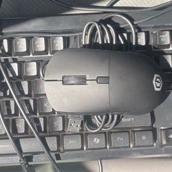 Gaming keyboard and mouse/ Cyberpower PC
