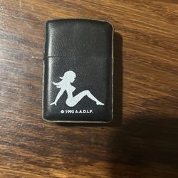 1993 A.A.D.L.P Genuine leather lighter