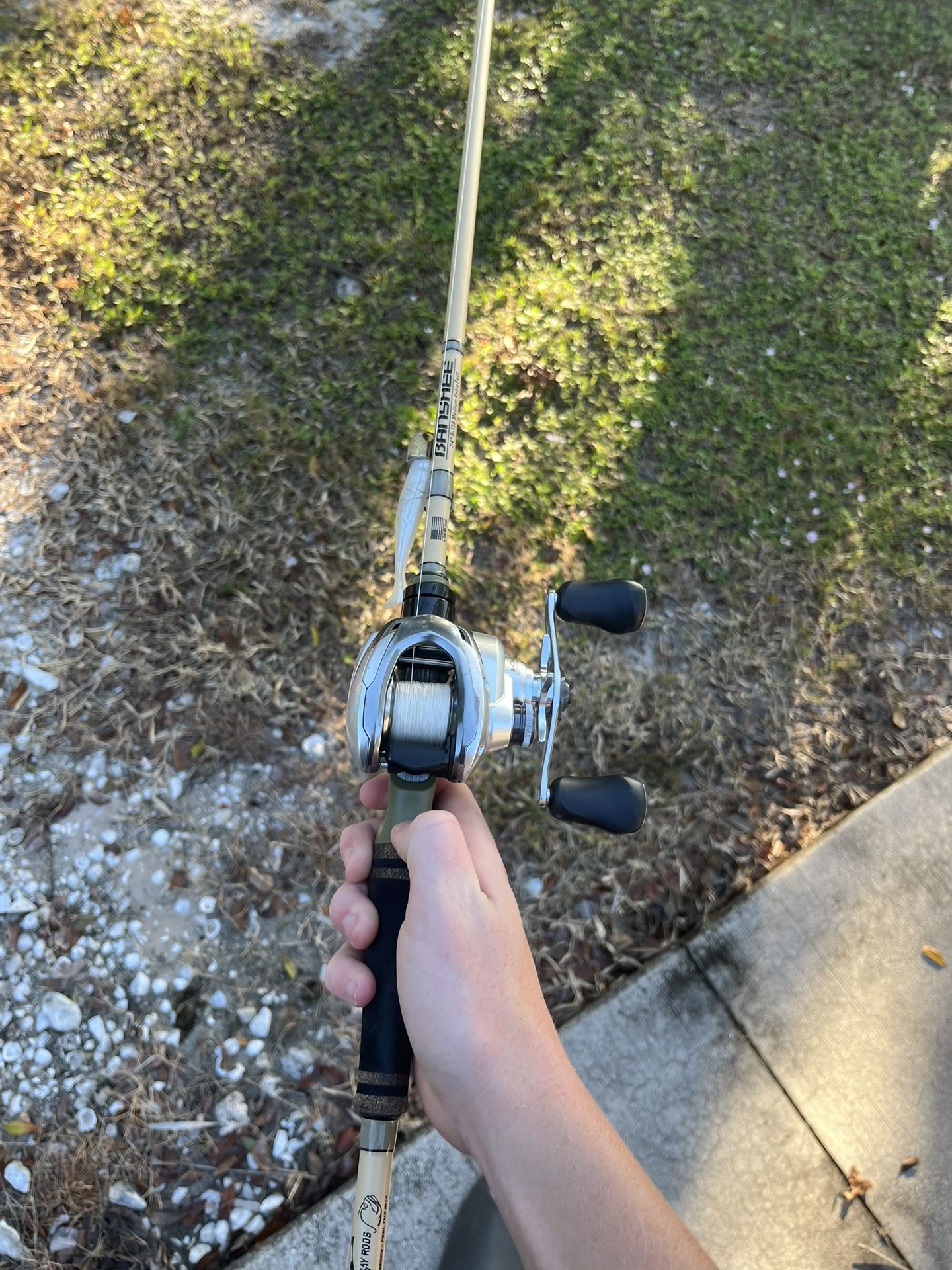 Shimmano Tranx Fishing Setup