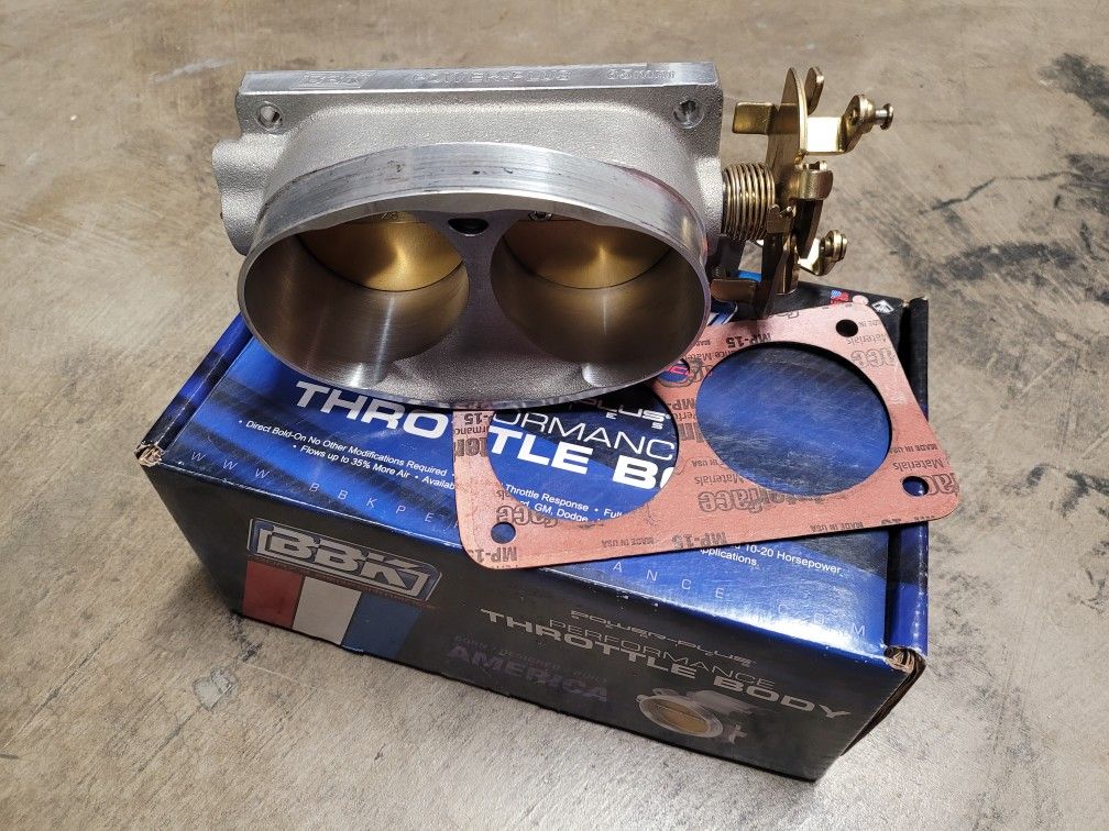 Mustang (96-01 Cobra, Bullet, 03-04 Mach 1) BBK Twin 65MM Throttle Body