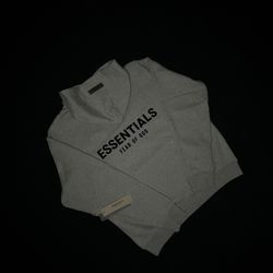 Essential Hoodie Dark Oatmeal Size XL