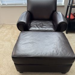 Sofa With Footrest Set 