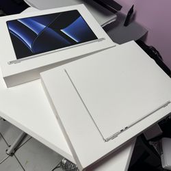 2 Empty MacBook Boxes