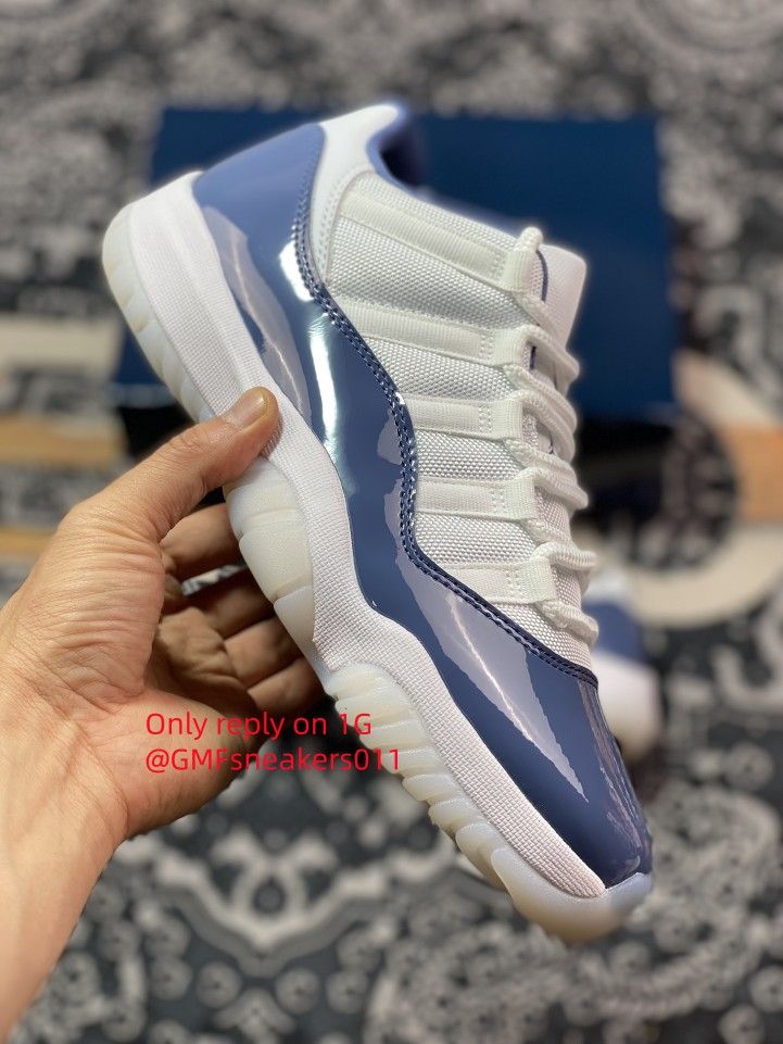 Air Jordan 11 Retro Low 'Diffused Blue'